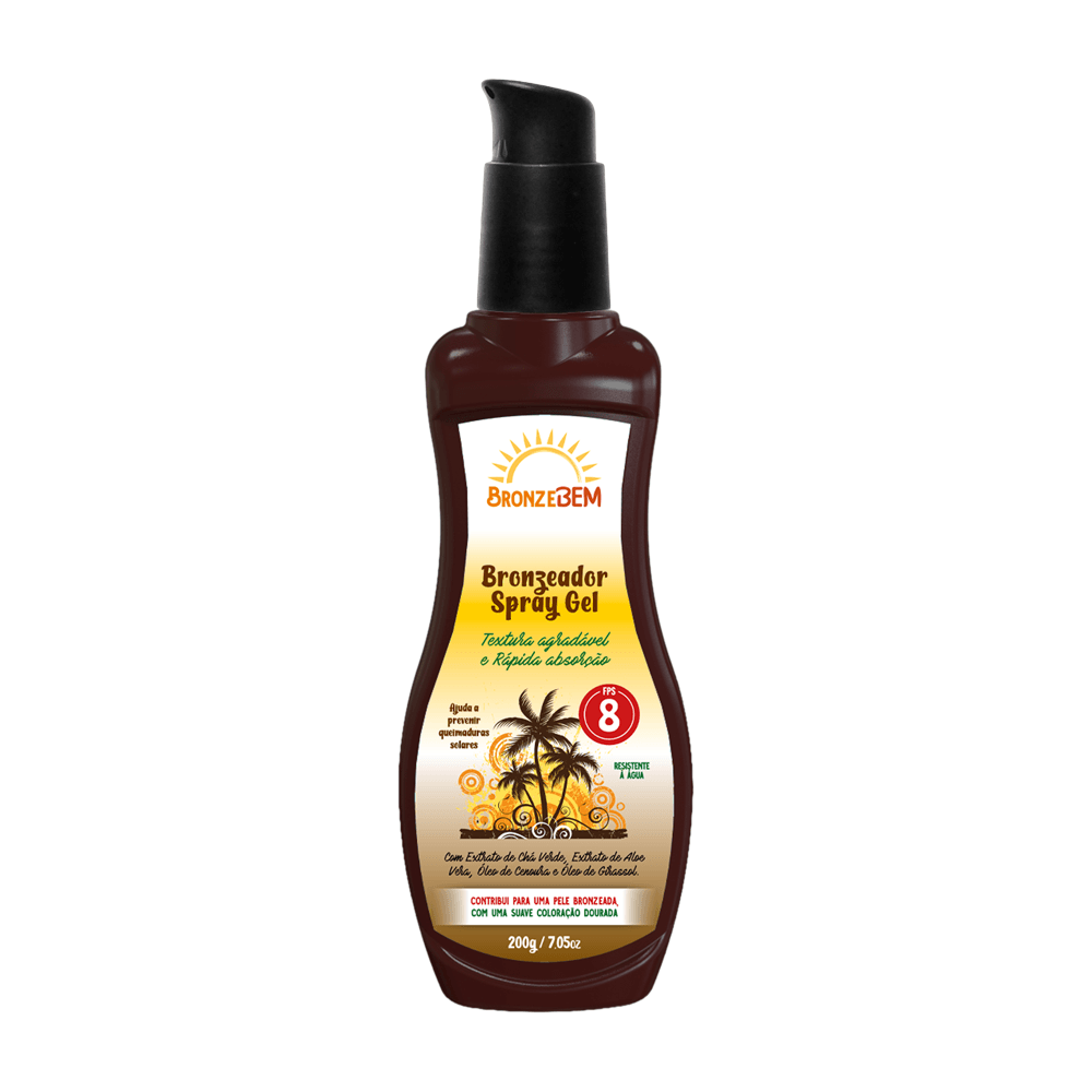 Acelerador De Bronzeado Bronze Bem Fps 8 200g