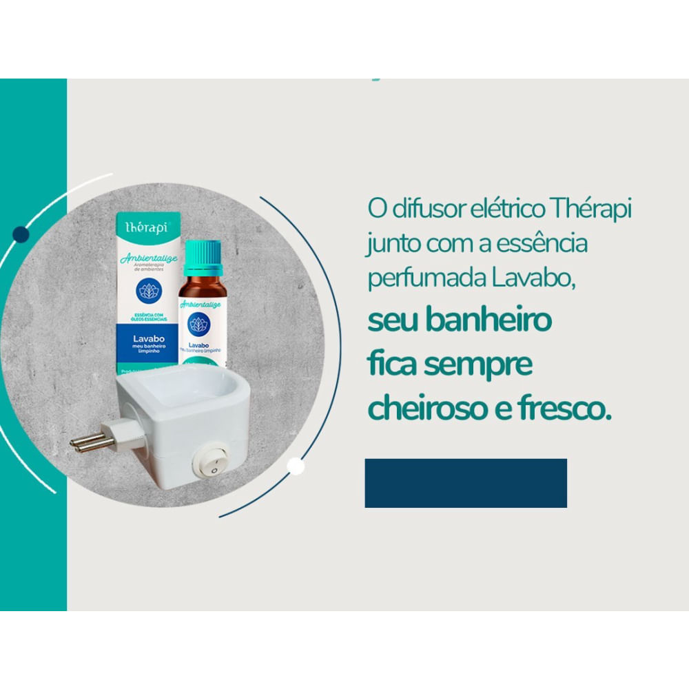 Difusor elétrico de polimero bivolt