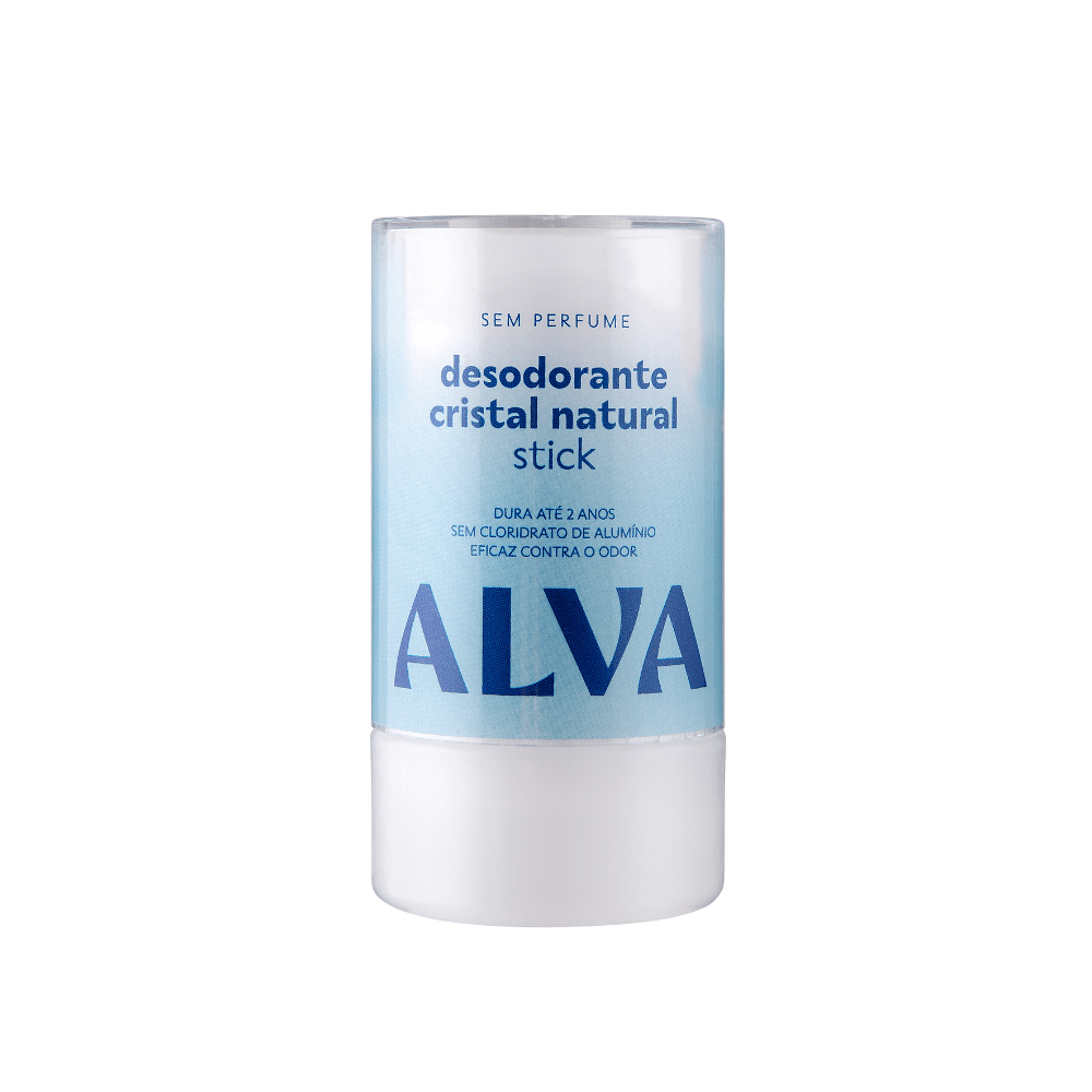 Desodorante Cristal Stick Vegano Alva 120g