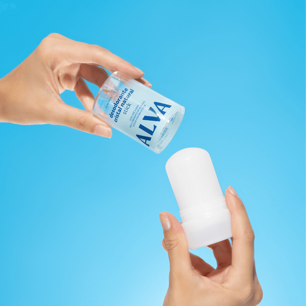 Desodorante Cristal Stick Vegano Alva 120g