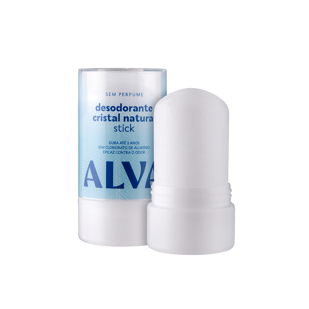 Desodorante Cristal Stick Vegano Alva 120g