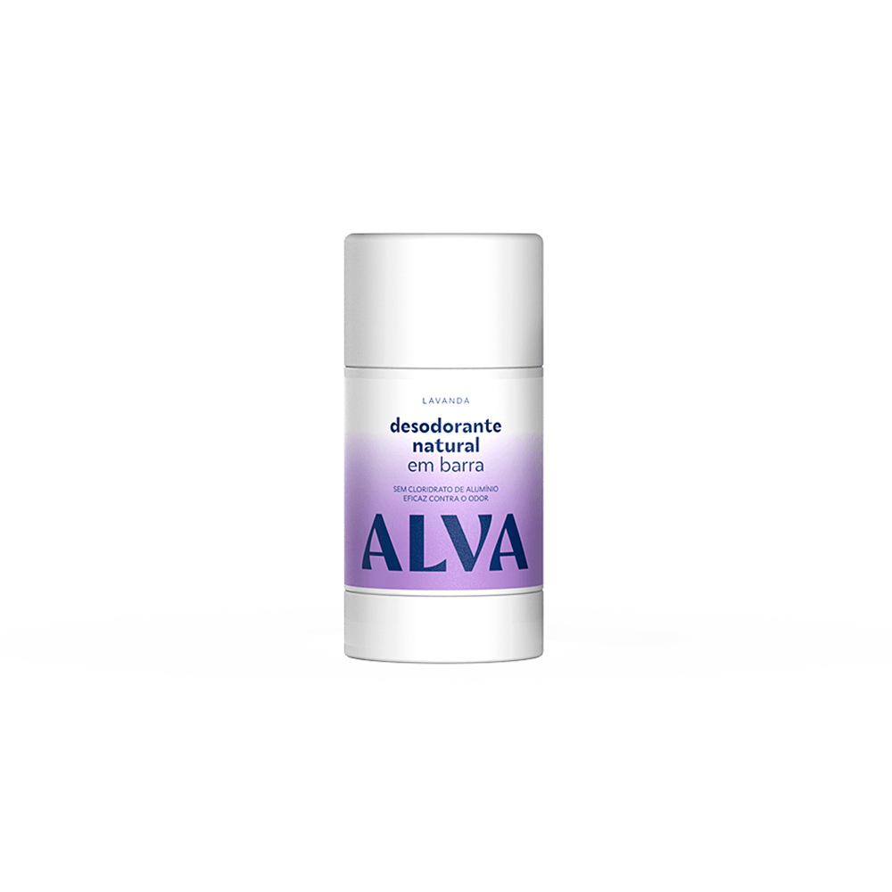 Desodorante em Barra Lavanda Vegano Alva 55g
