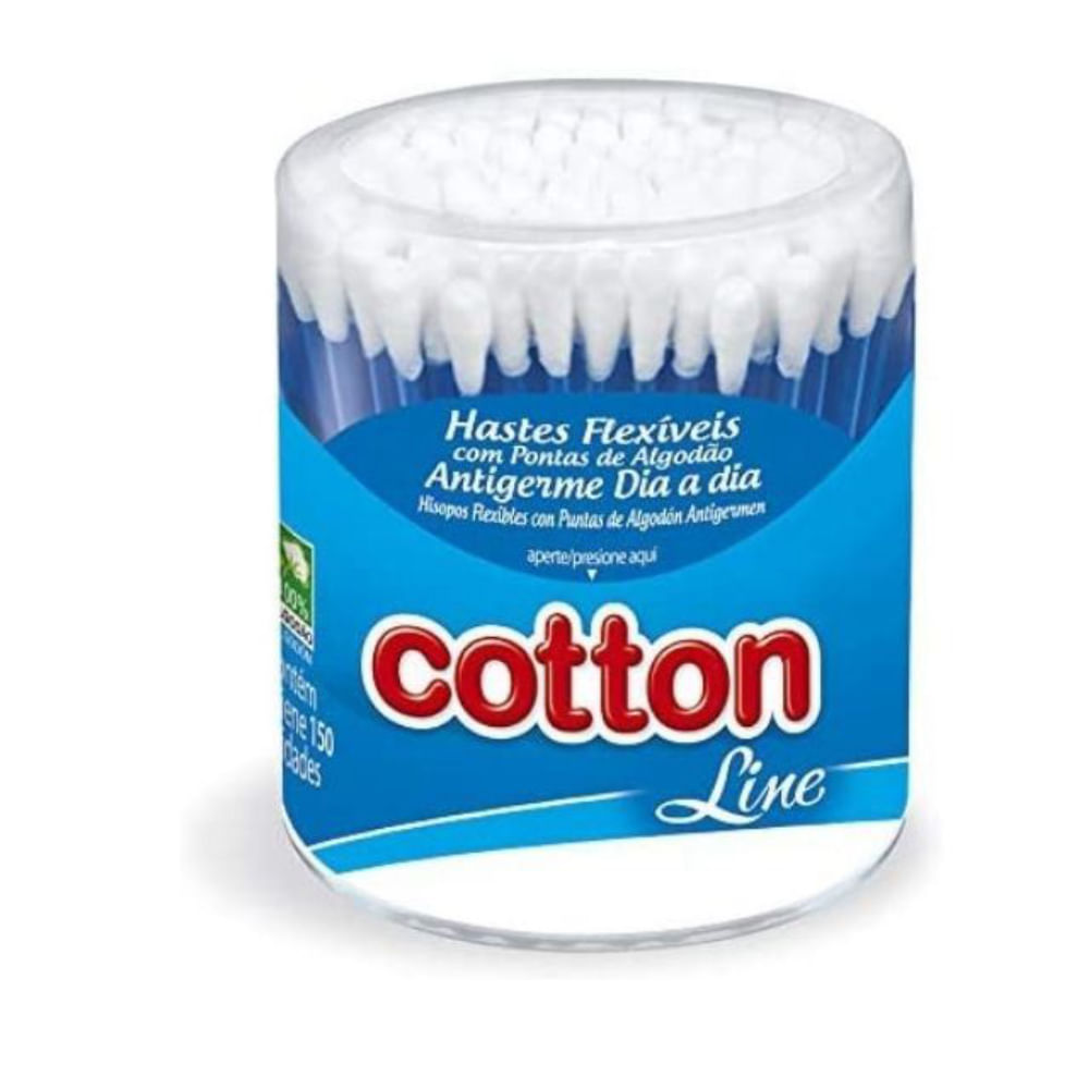 Haste Flexivel Cotton Line Pote 150 Unidades