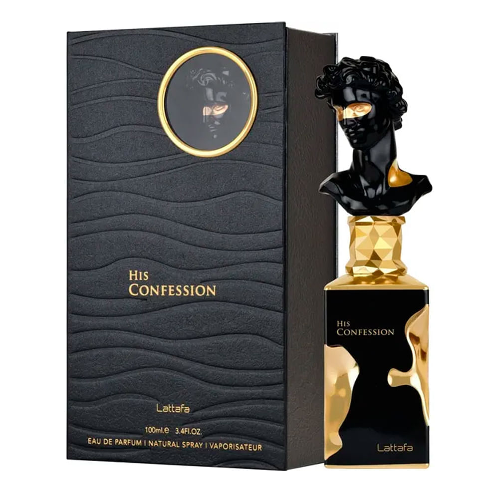 Perfume Árabe Masculino Lattafa His Confession Eau de Parfum 100ml