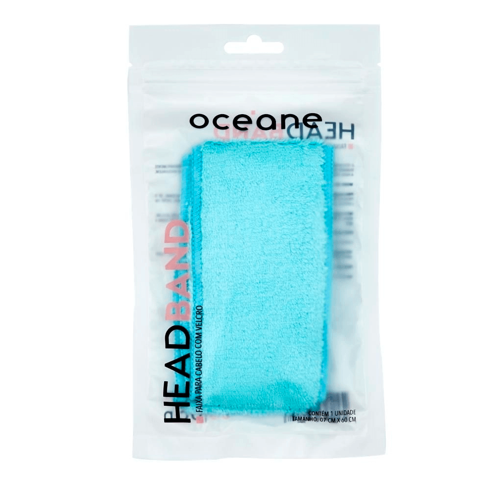 Océane Headband Faixa de Cabelo Azul