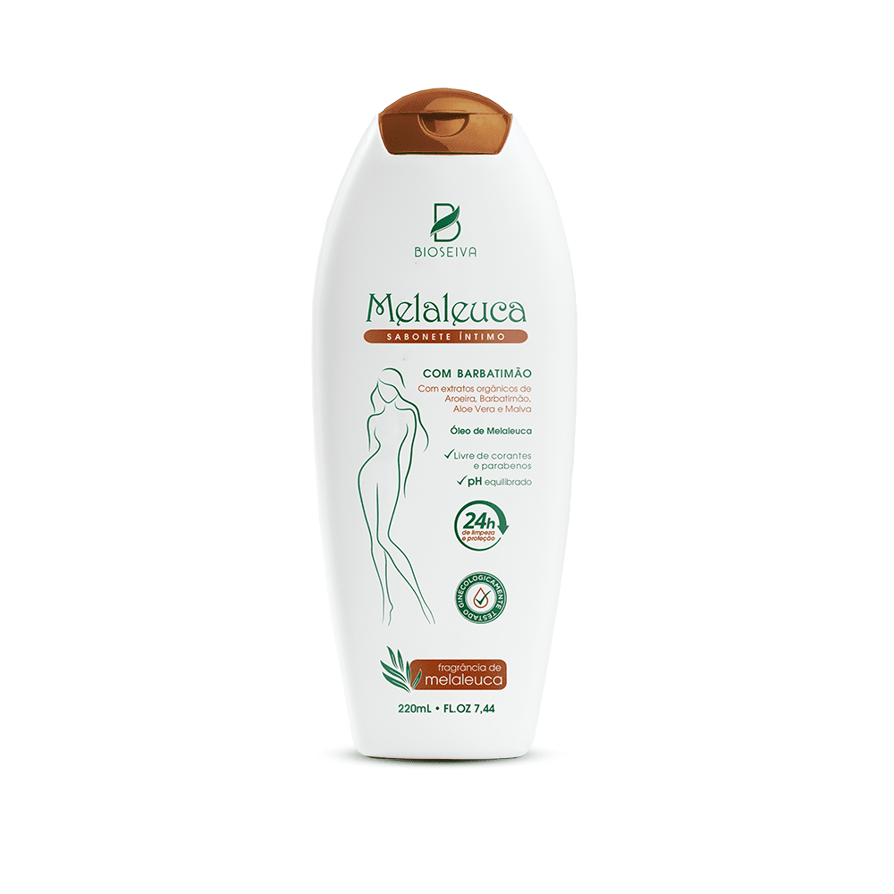 Bio Seiva Sabonete Íntimo de Melaleuca com Barbatimão 220ml