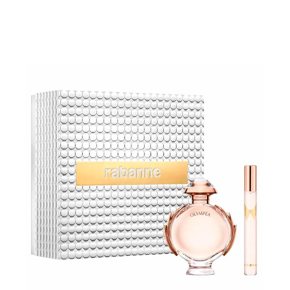 Kit Rabanne Olympéa Eau De Parfum Perfume Feminino 50ml + Travel Size10ml