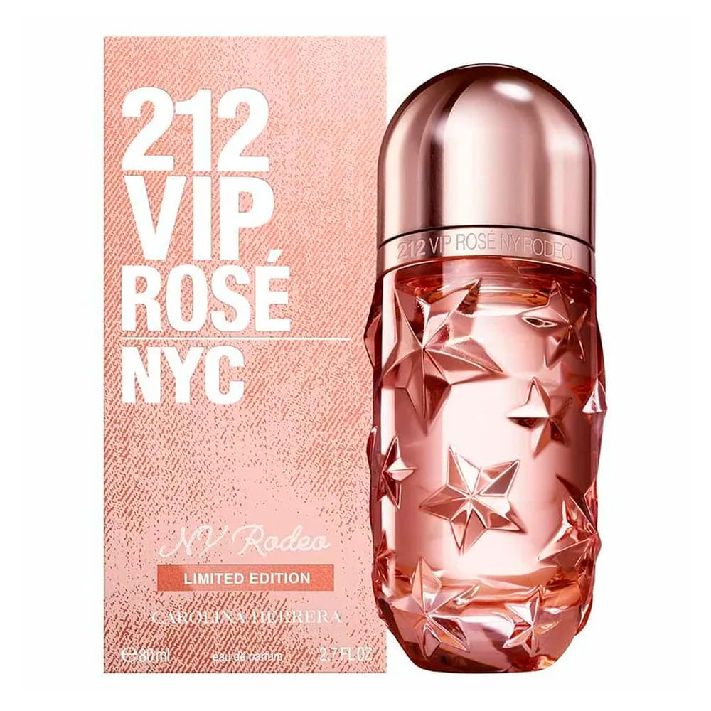 Perfume Feminino Carolina Herrera 212 Vip Rosé Ny Rodeo Eau de Parfum 80ml