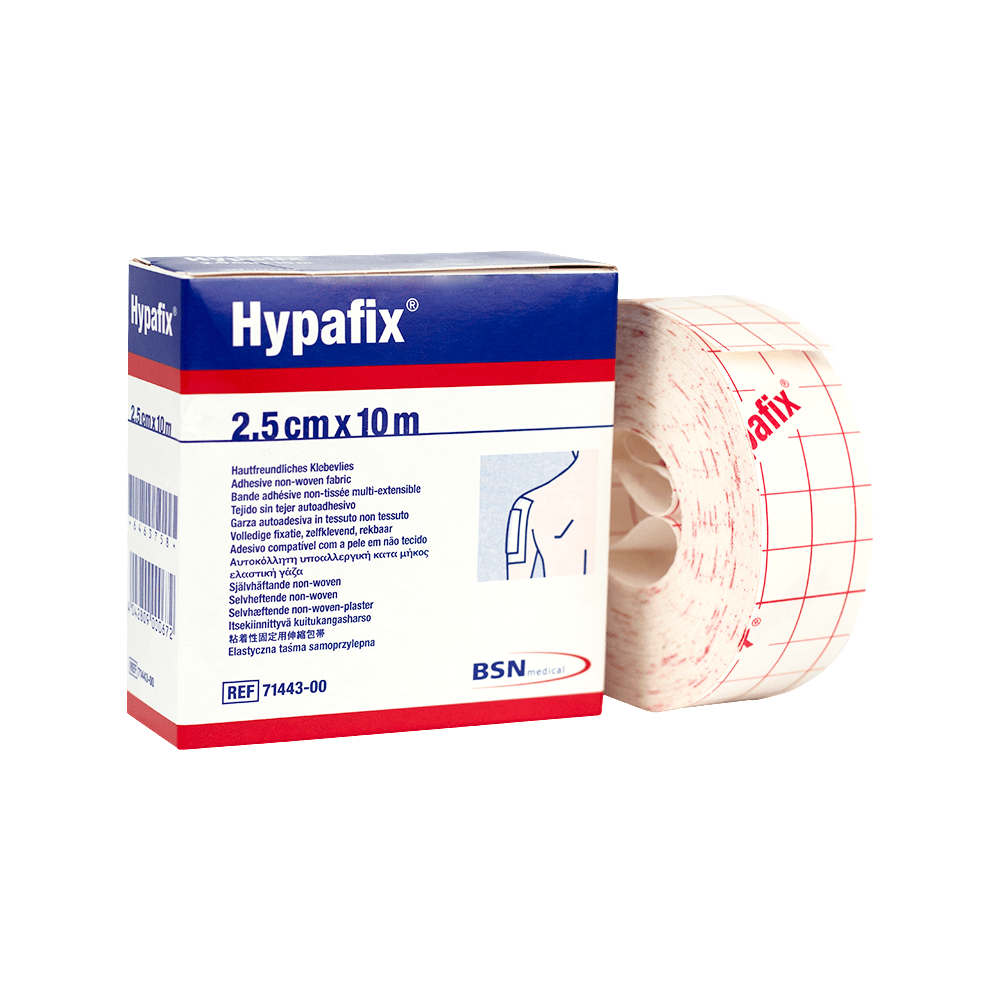 Fita Adesiva Hypafix 2,5cm x 10m Rolo Fixador Médico Hipoalergênico