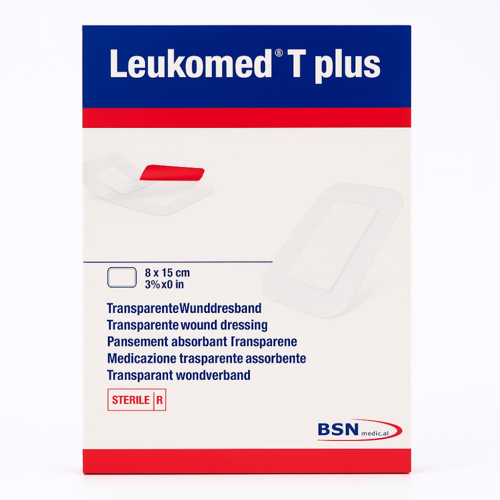 Curativo Filme Transparente Leukomed T Plus 8 × 15 cm Unidade Estéril