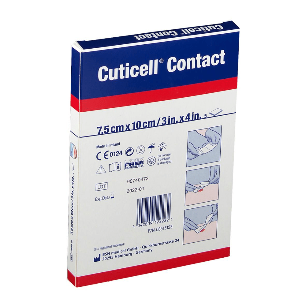 Curativo Cuticell Contact 7,5 Cm X 10 Cm