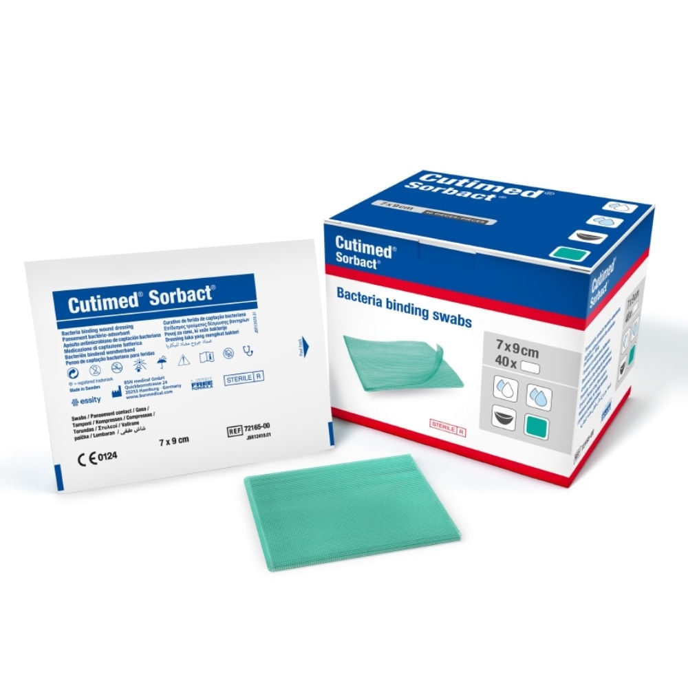 Curativo Antimicrobiano Cutimed Sorbact 7 × 9 cm Unidade