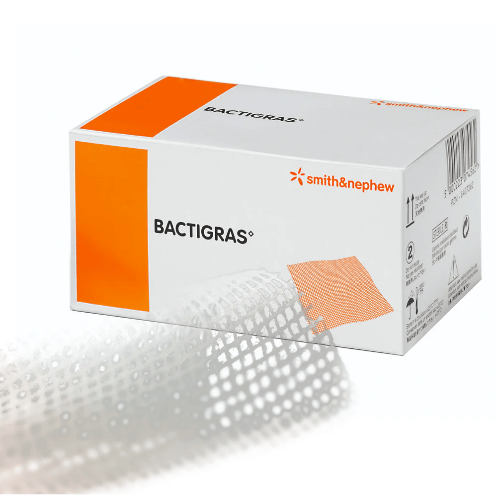 Curativo Antisséptico Bactigras 10×10 cm Unidade