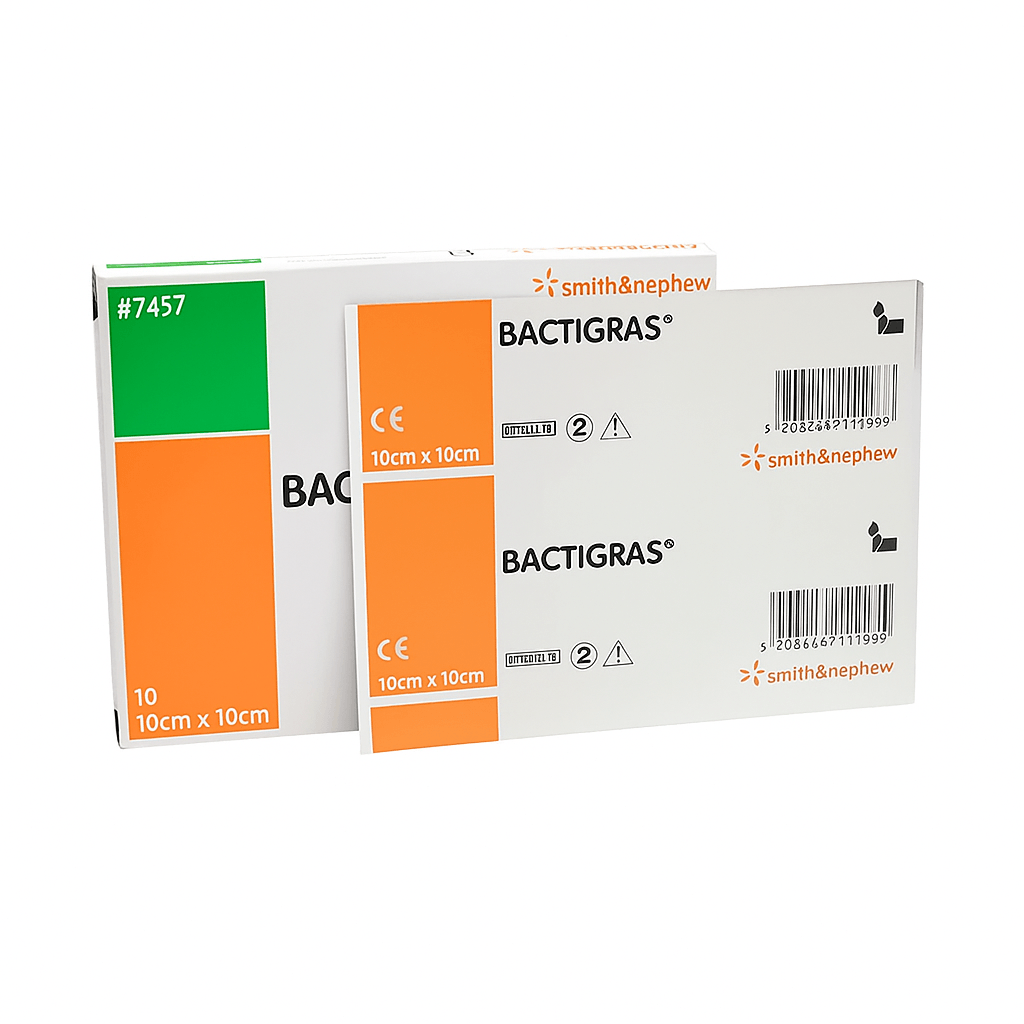 Curativo Antisséptico Bactigras 10×10 cm Unidade