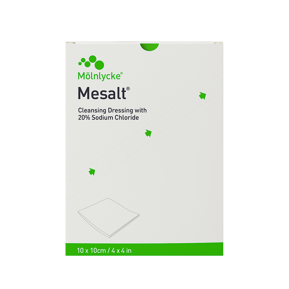 Curativo De Cloreto De Sódio Mesalt 10×10 Cm Unidade