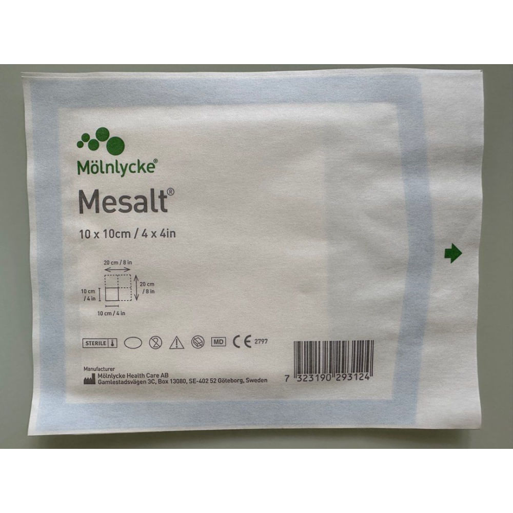 Curativo de Cloreto de Sódio Mesalt 10×10 cm Unidade
