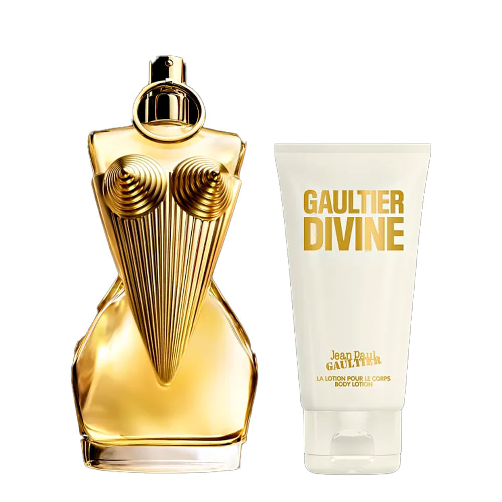 Kit Jean Paul Gaultier Divine Eau de Parfum  Perfume Feminino  50ml + Body Lotion 75ml
