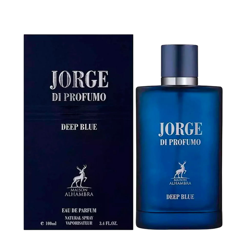 Maison Alhambra Jorge Di Profumo Deep Blue Eau de Parfum Perfume Unissex 100ml