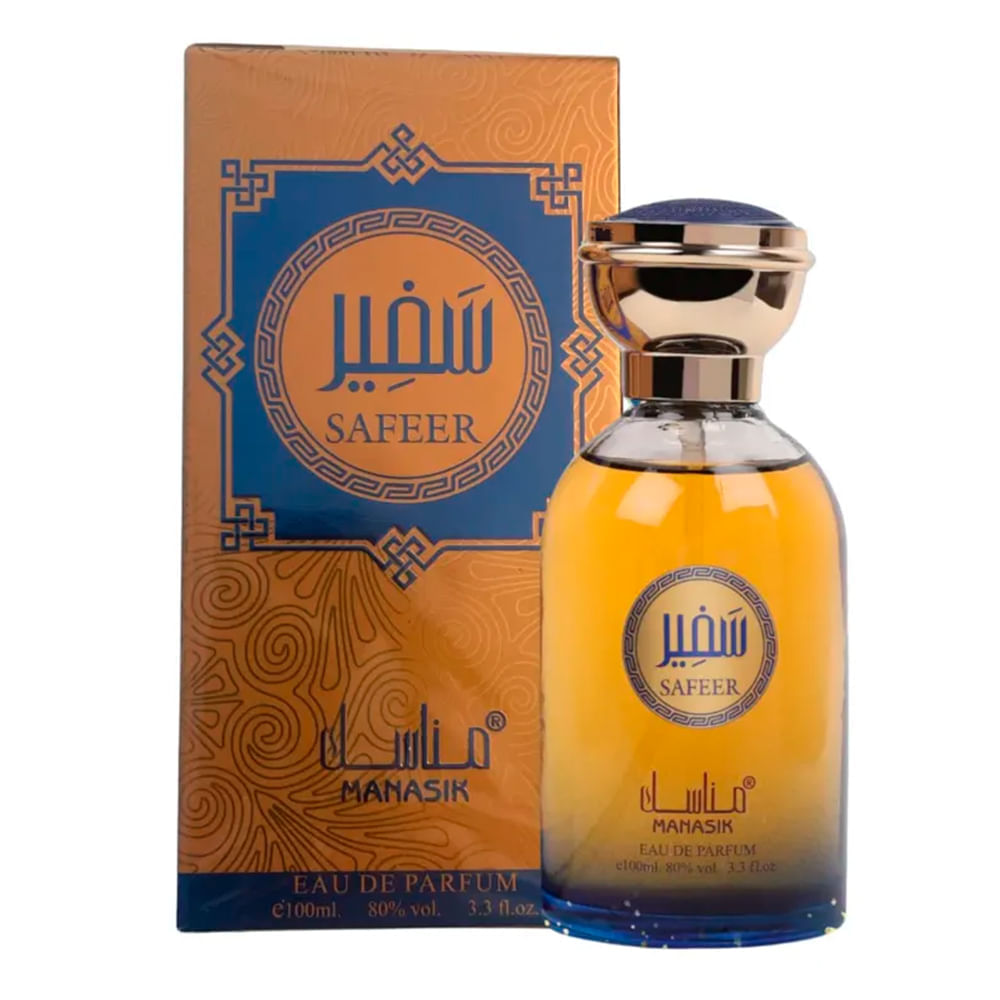 Manasik Safeer Eau de Parfum   Perfume Feminino 100ml