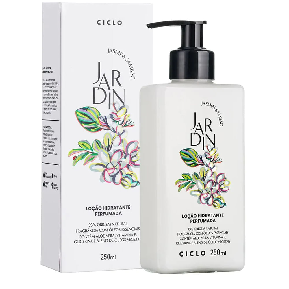 Ciclo Jardin Jasmim Sambac Loção Hidratante 250ml