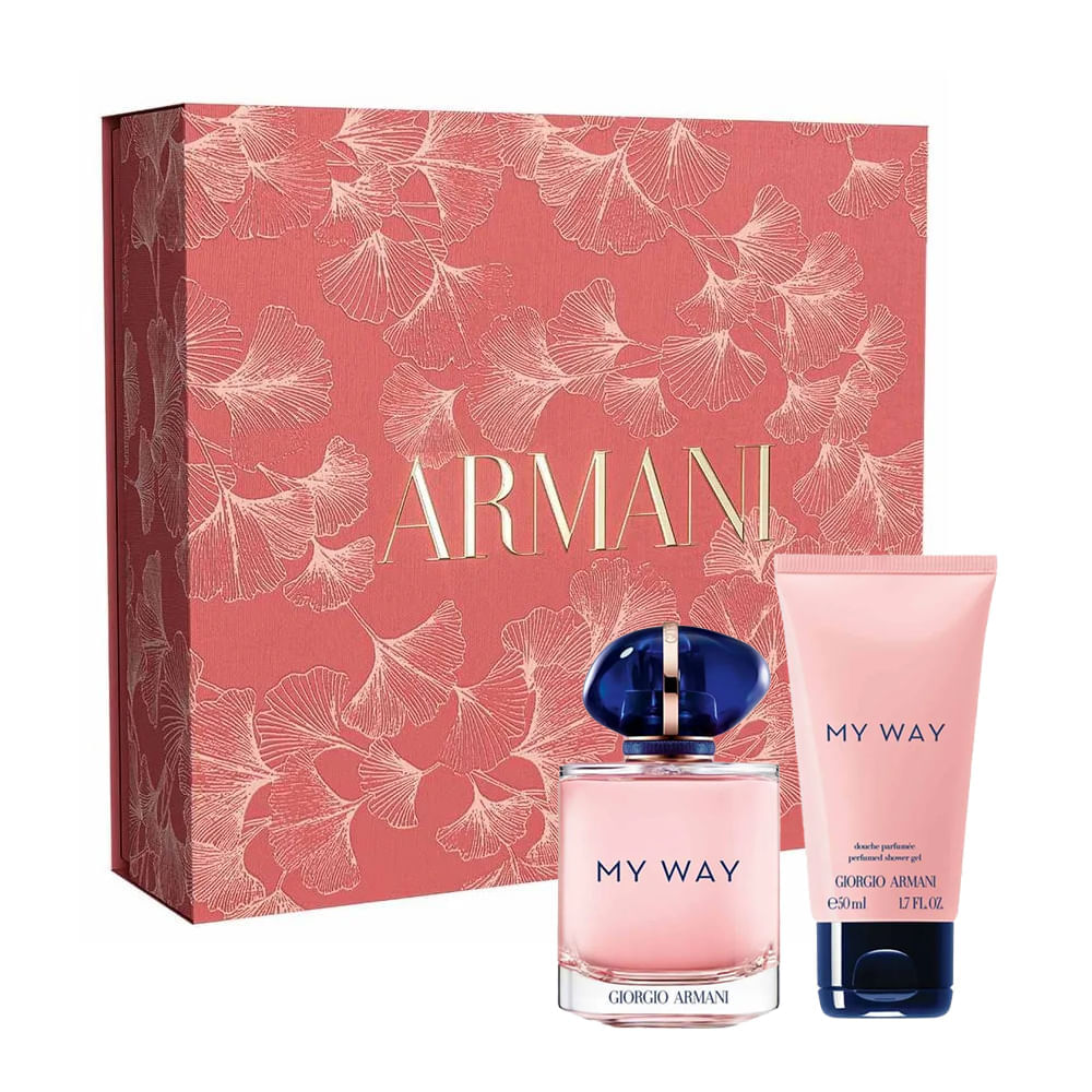 Kit Giorgio Armani My Way Edp Feminino 90ml  +  Sg 50ml