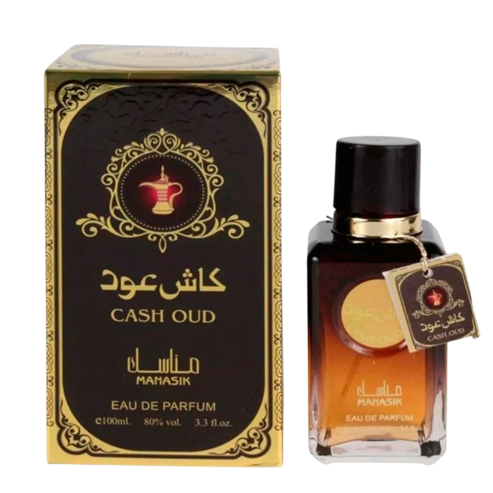 Perfume Feminino Manasik Cash Oud Eau de Parfum 100ml