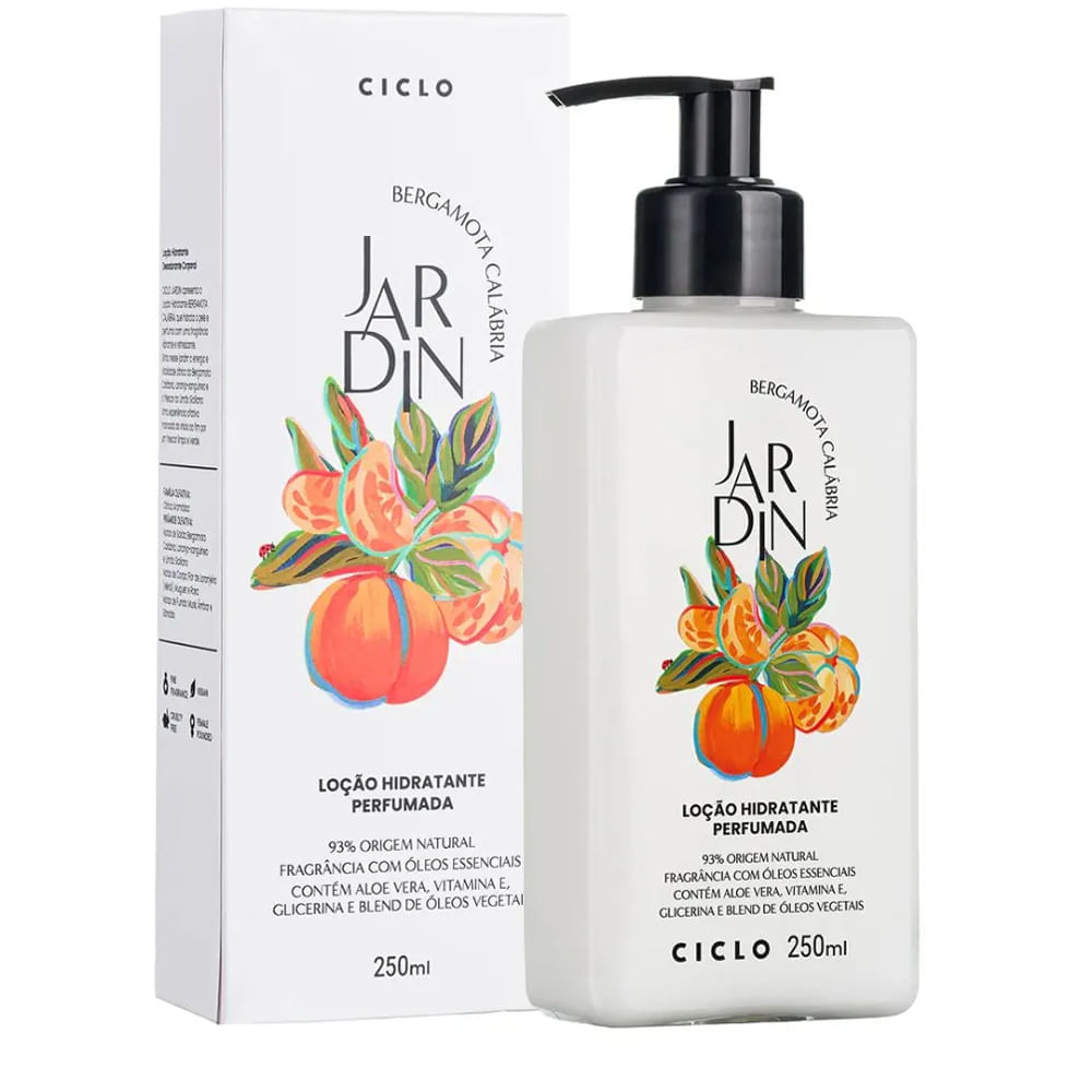 Ciclo Jardin Bergamota Calábria Loção Hidratante 250 ml