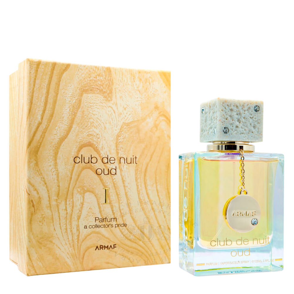 Perfume Unissex Árabe Club de Nuit Oud Parfum A Collector's Pride Armaf 105ml