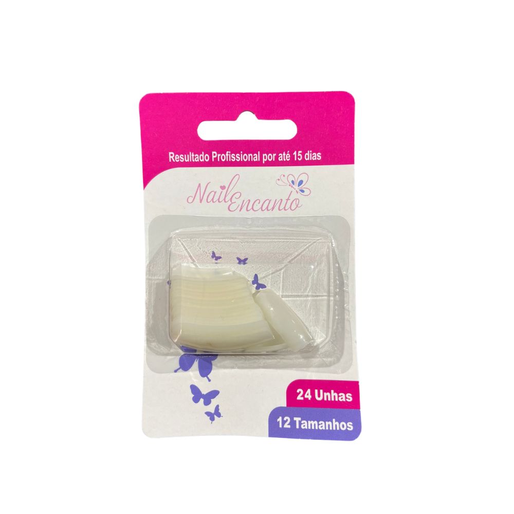 Unha Postiça Nail Encanto 24un