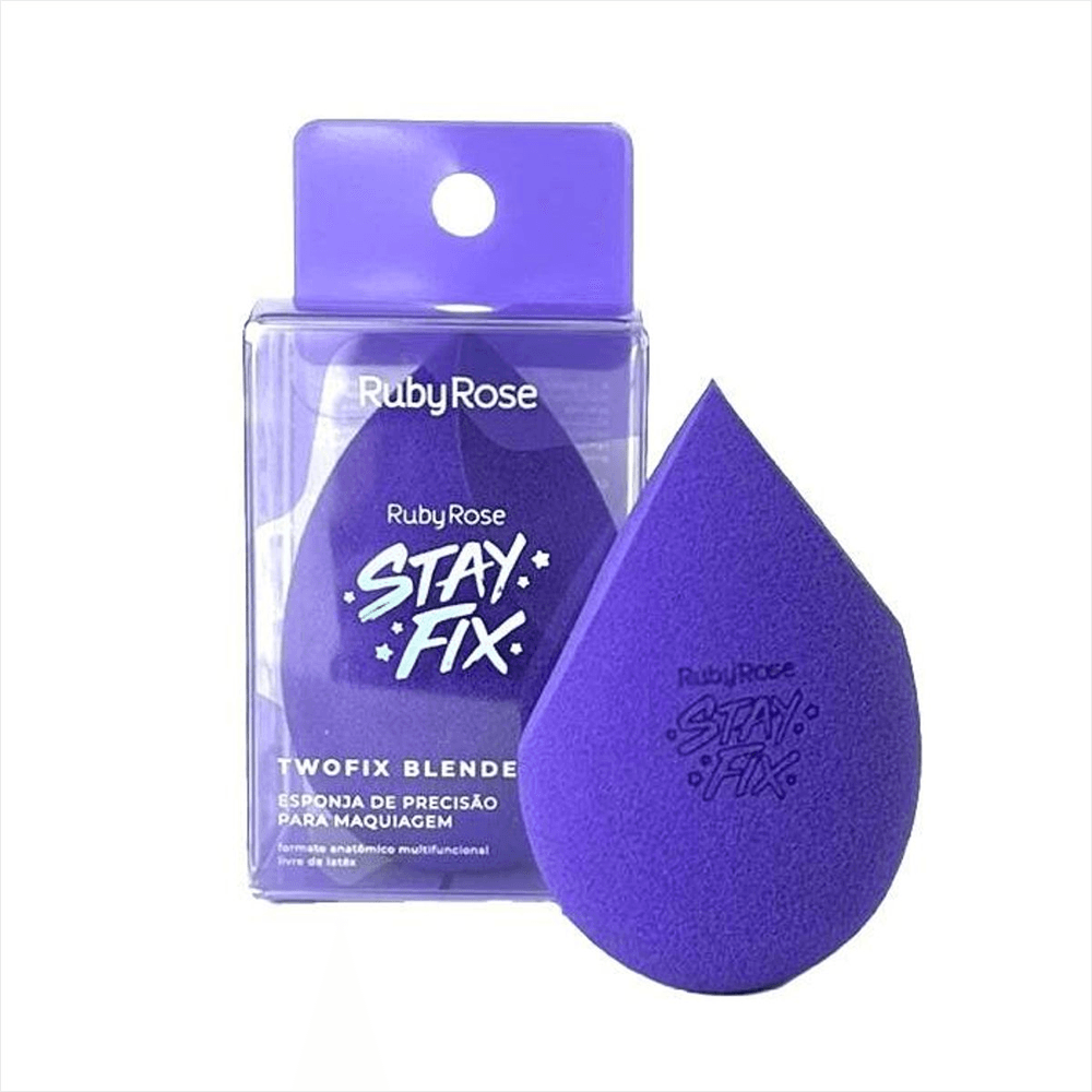 Esponja Stay Fix Twofix Blend Ruby Rose