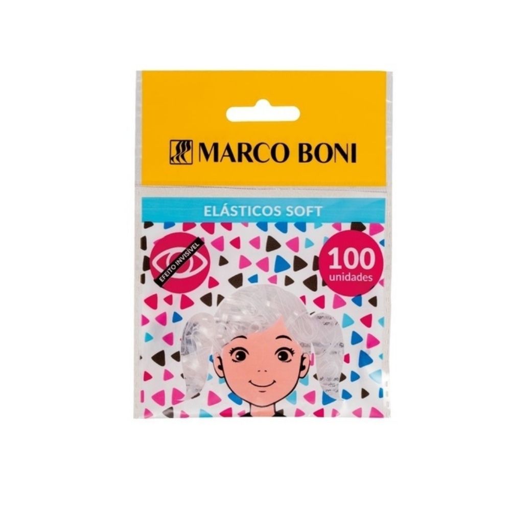 Elásticos De Silicone Para Cabelo Mb 100 Unidades