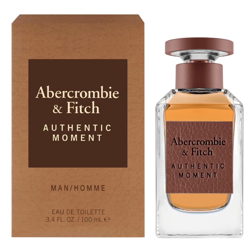 Perfume Masculino Abercrombie & Fitch Authentic Moment Man Eau de Toilette 100ml