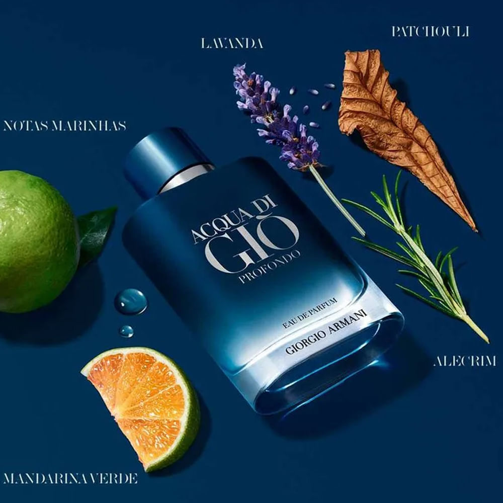 Giorgio Armani Acqua Di Giò Profondo Eau de Parfum Perfume Masculino 50ml