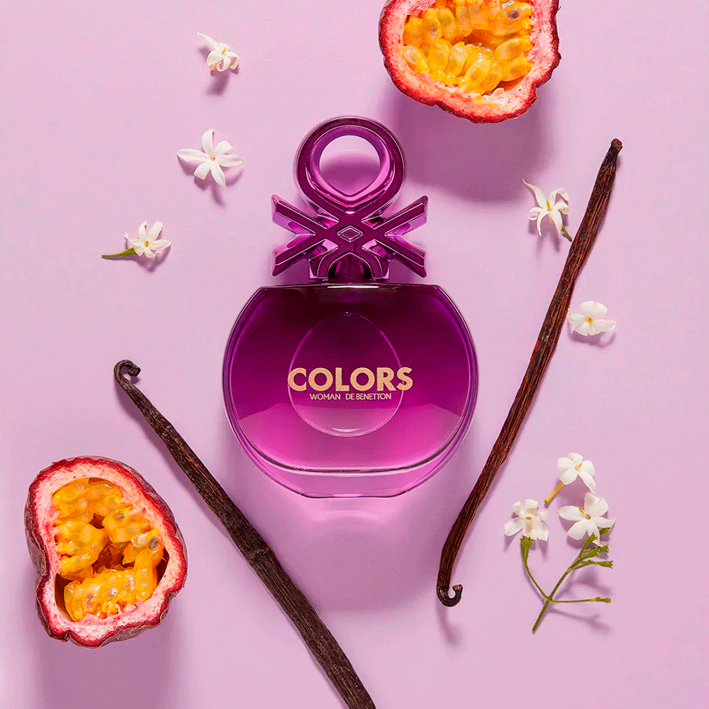Benetton Colors Purple Eau de Toilette Perfume Feminino 50ml