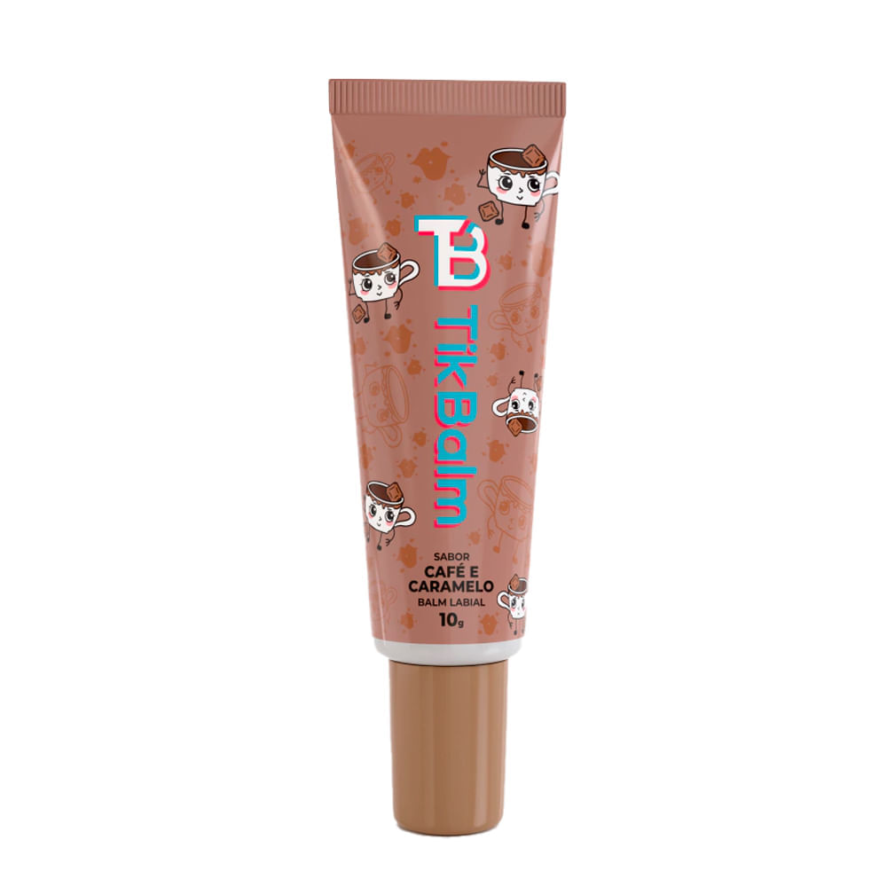 Tik Balm Café E Caramelo  Balm Labial 10g 10g