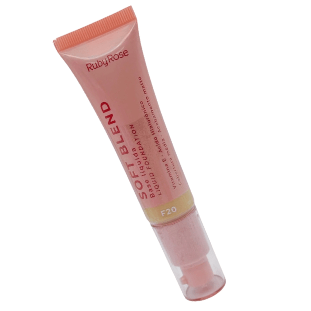 Base Ruby Rose Soft Blend Alta Cobertura 29ml
