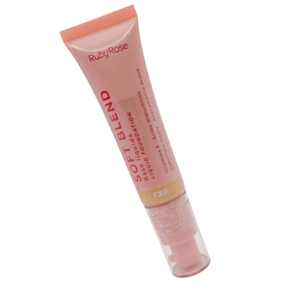 Base Ruby Rose Soft Blend Alta Cobertura 29ml