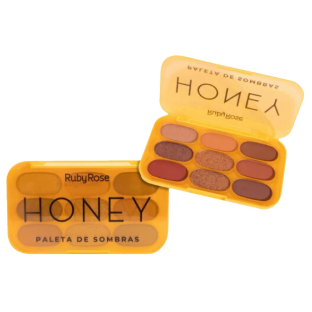 Paleta de Sombras Honey Ruby Rose  8,4g
