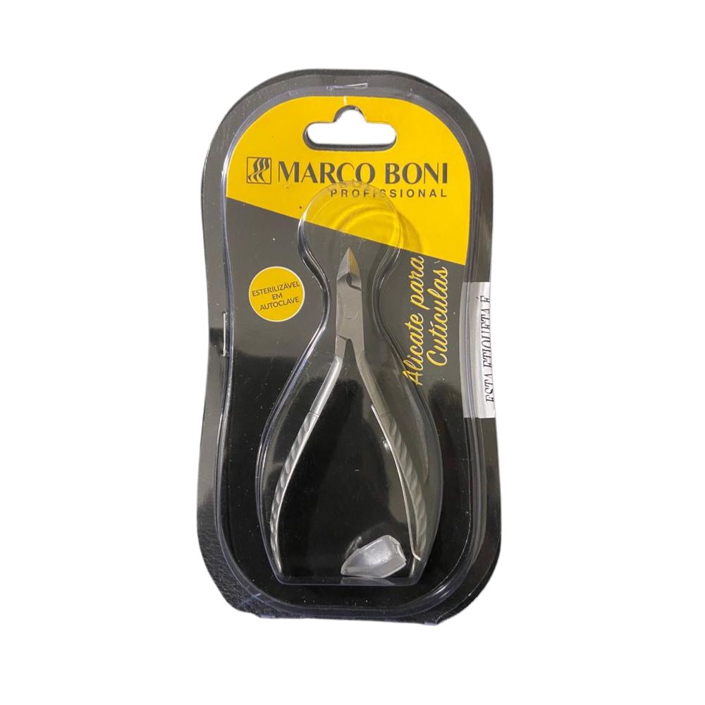 Alicate P/ Cutícula Polido Cabo Com Ondas