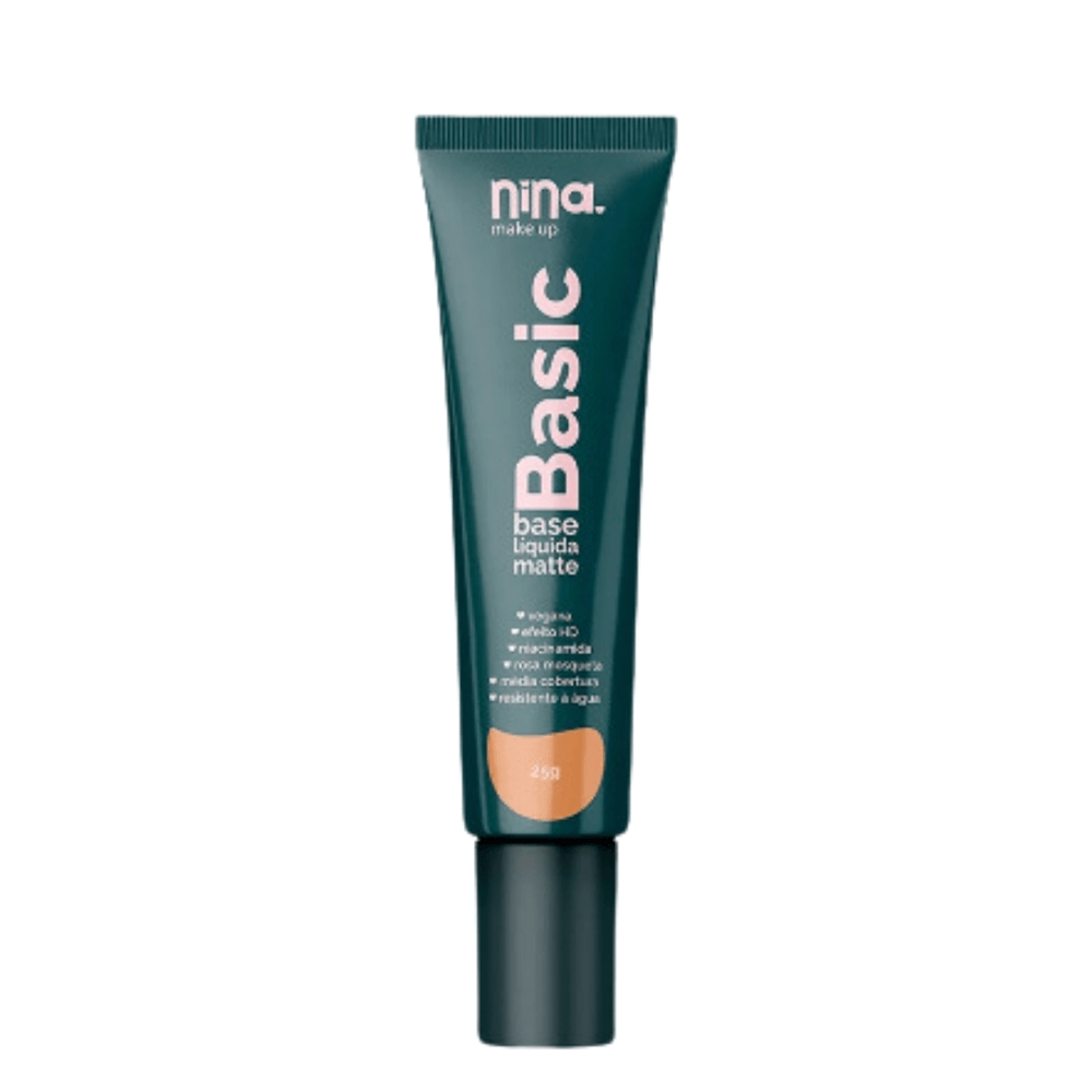 Nina Makeup Base Líquida Basic 25g