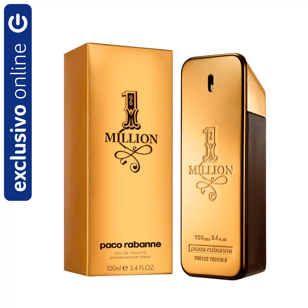 Perfume Masculino Paco Rabanne One Million Eau De Toilette 100ml