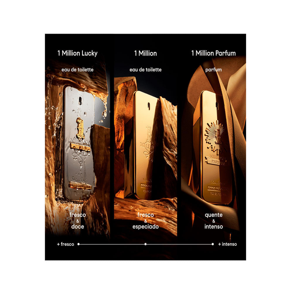 Perfume Masculino Paco Rabanne One Million Eau De Toilette 100ml