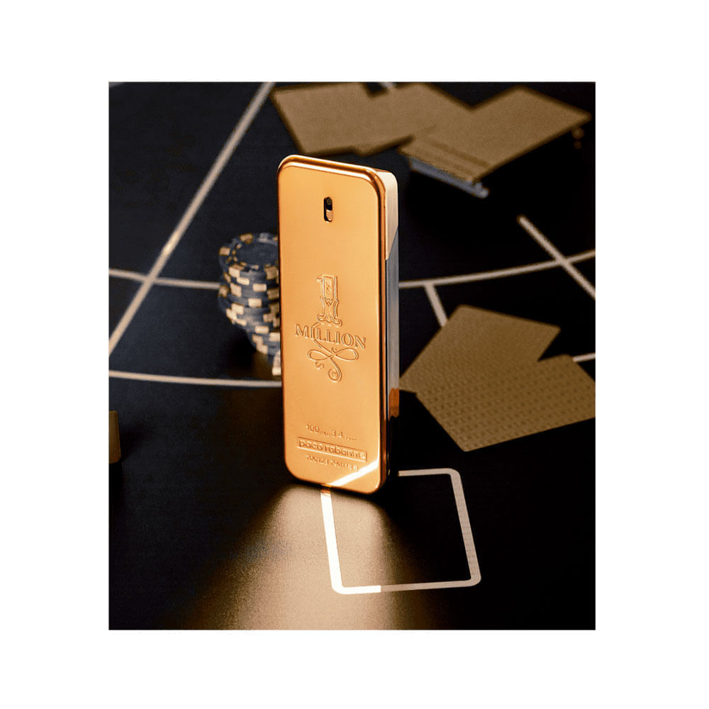 Perfume Masculino Paco Rabanne One Million Eau De Toilette 100ml