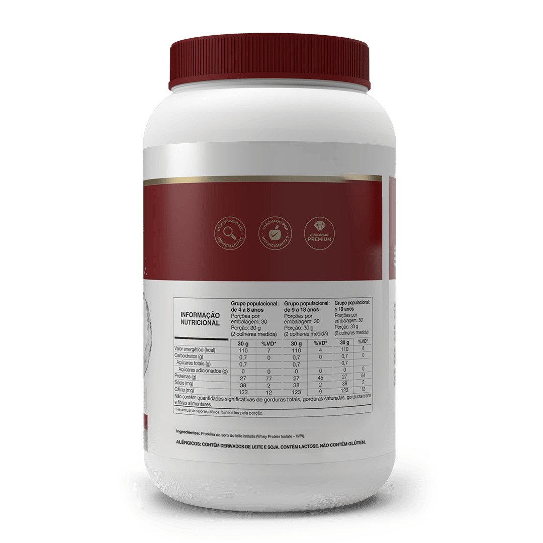 WHEY PROTEIN ISOLADO BAUNILHA ISOFORT VITAFOR 900g