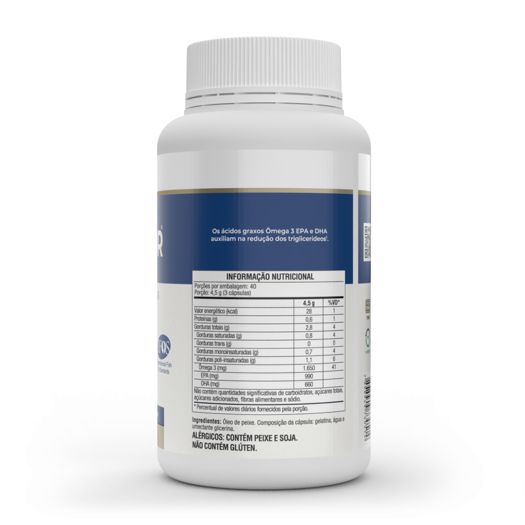 ÔMEGA 3 OMEGAFOR PLUS VITAFOR 120 CÁPSULAS