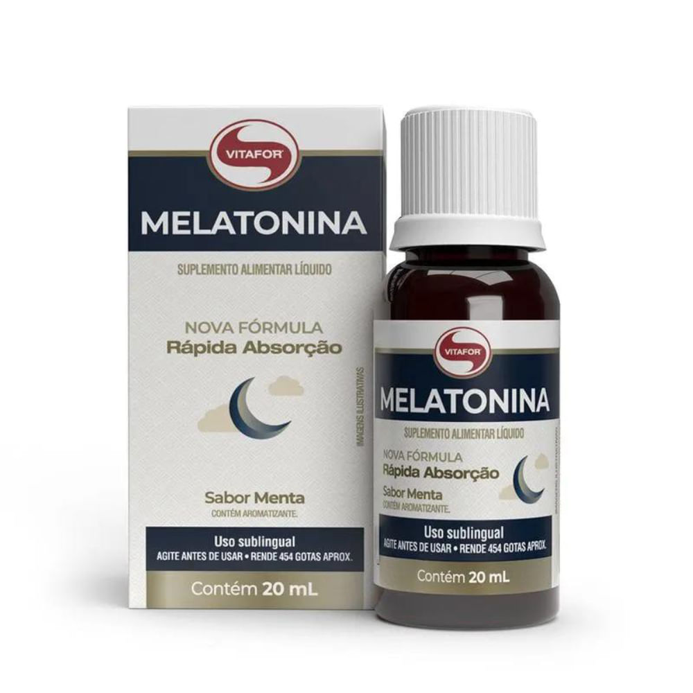 MELATONINA SABOR MENTA VITAFOR 20ml