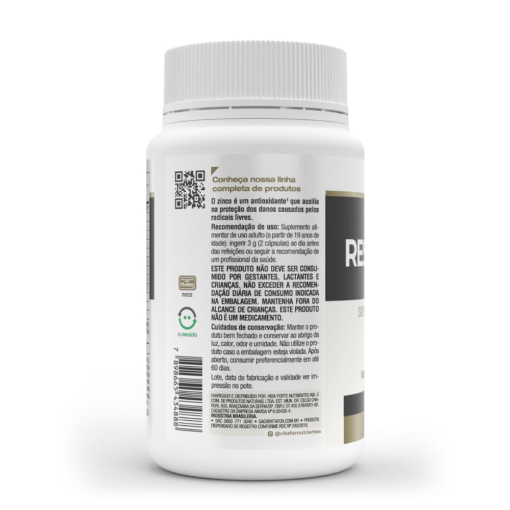 KIT 4 RESVERATROL PLUS VITAFOR 60 CÁPSULAS