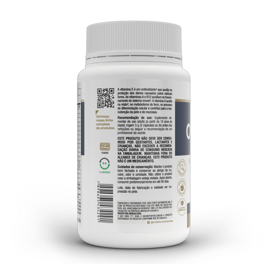 KIT 2 ÔMEGA 3 OMEGAFOR VISION VITAFOR 60 CÁPSULAS CADA