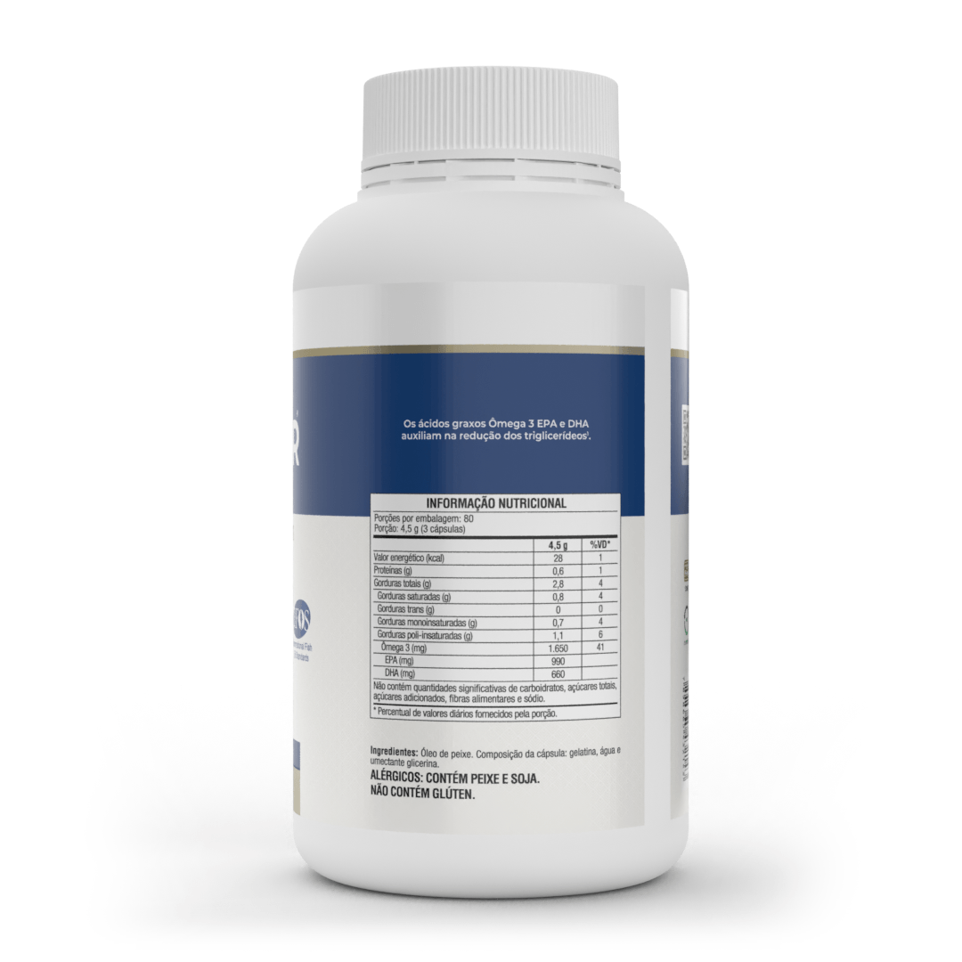 KIT 2 ÔMEGA 3 OMEGAFOR PLUS VITAFOR 240 CÁPSULAS