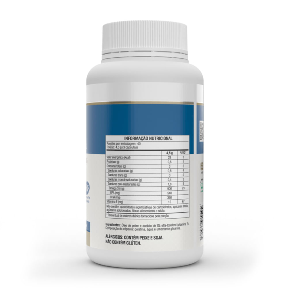 KIT 2 ÔMEGA 3 EPA DHA VITAFOR 120 CÁPSULAS CADA
